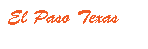 El Paso Texas